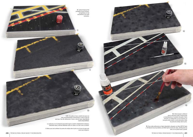 AK Interactive Techniques For Creating Bases And Scenography AK-648 AK Interactive Techniques For Creating Bases And Scenography AK-648