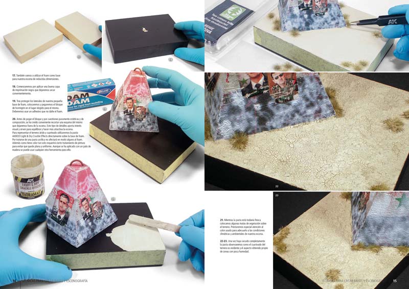 AK Interactive Techniques For Creating Bases And Scenography AK-648 AK Interactive Techniques For Creating Bases And Scenography AK-648