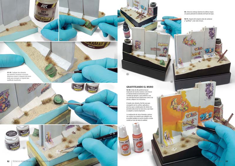 AK Interactive Techniques For Creating Bases And Scenography AK-648 AK Interactive Techniques For Creating Bases And Scenography AK-648