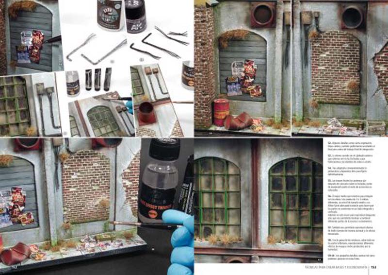 AK Interactive Techniques For Creating Bases And Scenography AK-648 AK Interactive Techniques For Creating Bases And Scenography AK-648