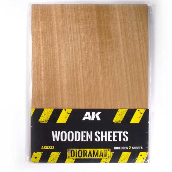AK Interactive Wooden Sheets (A4) AK-8233