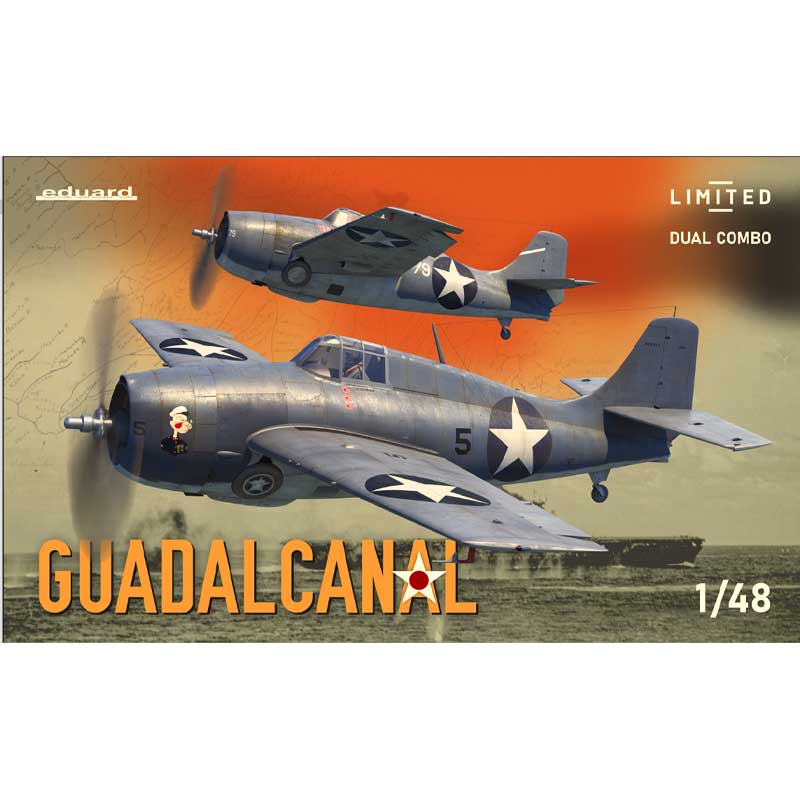 Eduard GuadalCanal F4F-4 Dual Combo (1/48) 11170