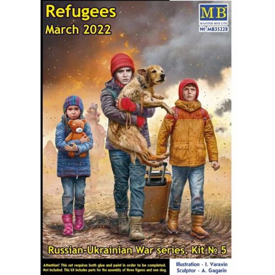 Master Box Russian-Ukrainian War series Kit No 5. Refugees (1/35) MB-35228