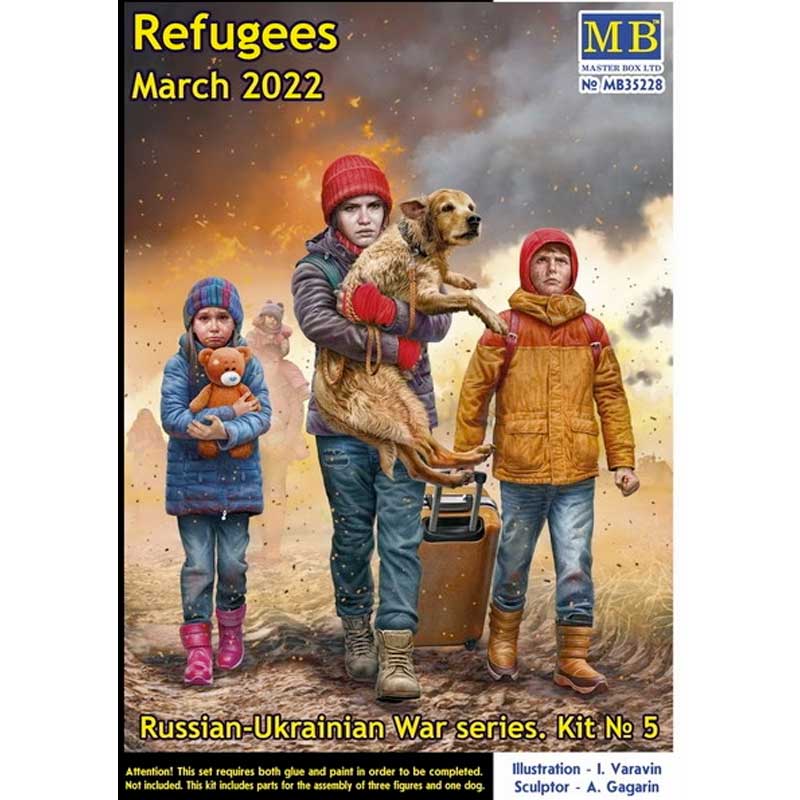Master Box Russian-Ukrainian War series Kit No 5. Refugees (1/35) MB-35228