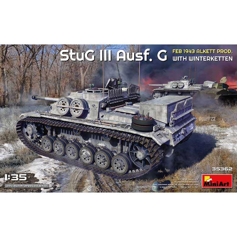 Miniart StuG III Ausf. G Alkett Prod w/ Winterketten (1/35) 35362