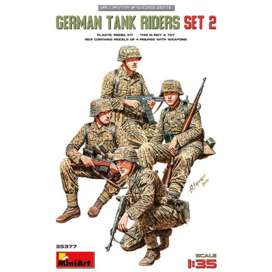 Miniart German Tank Riders Set 2 (1/35) 35377