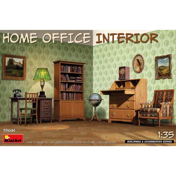 Miniart Home Office Interior (1/35) 35644