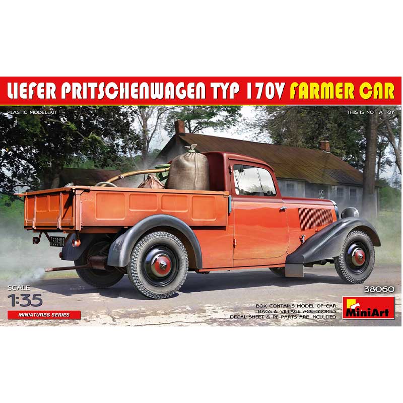 Miniart Liefer Typ 170V Pritschenwagen Farmer Car (1/35) 38060