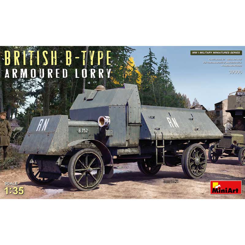 Miniart British B-Type Armoured Lorry (1/35) 39006