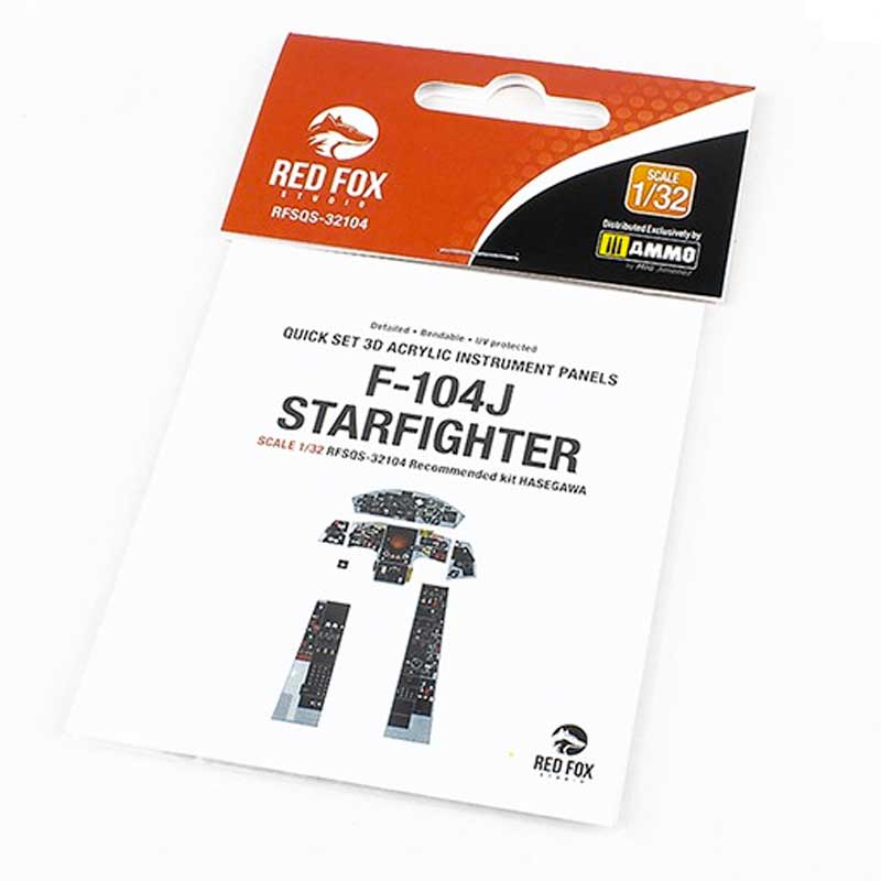 1/32 F-104J Starfighter (for Hasegawa kit) SQS-32104 Red Fox Studio