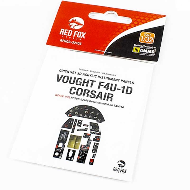 1/32 F4U-1D Corsair (for Tamiya kit) SQS-32105 Red Fox Studio