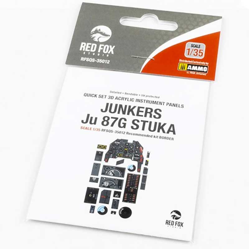 1/35 Ju-87 G1/G2 Stuka (for Border Model kit) SQS-35012 Red Fox Studio