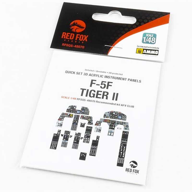 1/48 F-5F Tiger II (for AFV Club kit) SQS-48070 Red Fox Studio