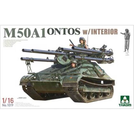 1/16 US M50A1 Ontos w/ interior, Vietnam Takom 01019