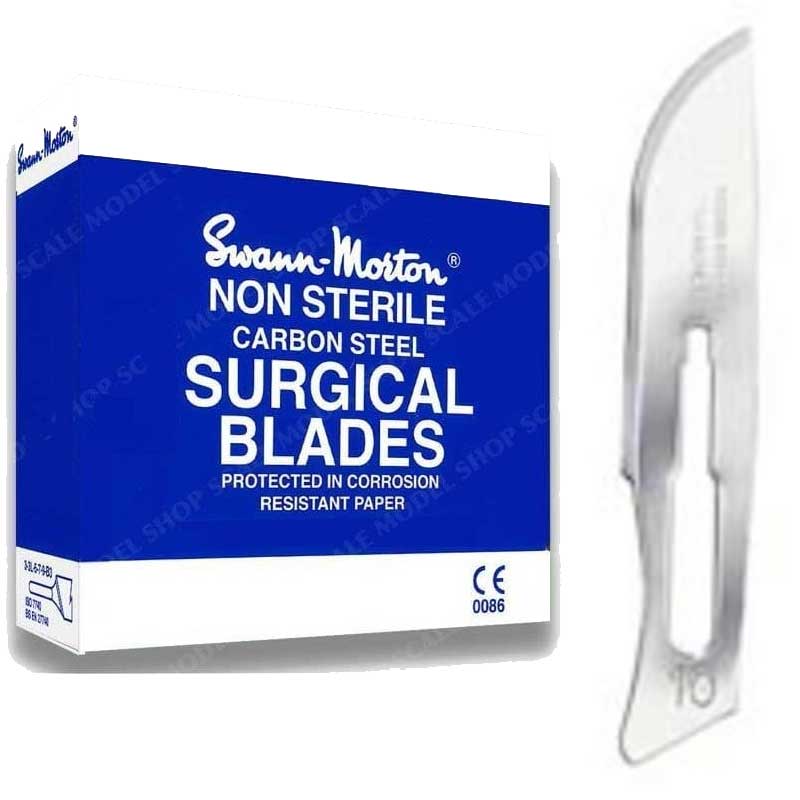 Swann Morton  No.10 Scalpel Blades (100 Pack) 1101