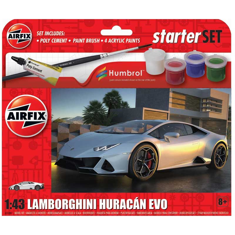 Airfix Starter Set - Lamborghini Huracan (1/43) A55007