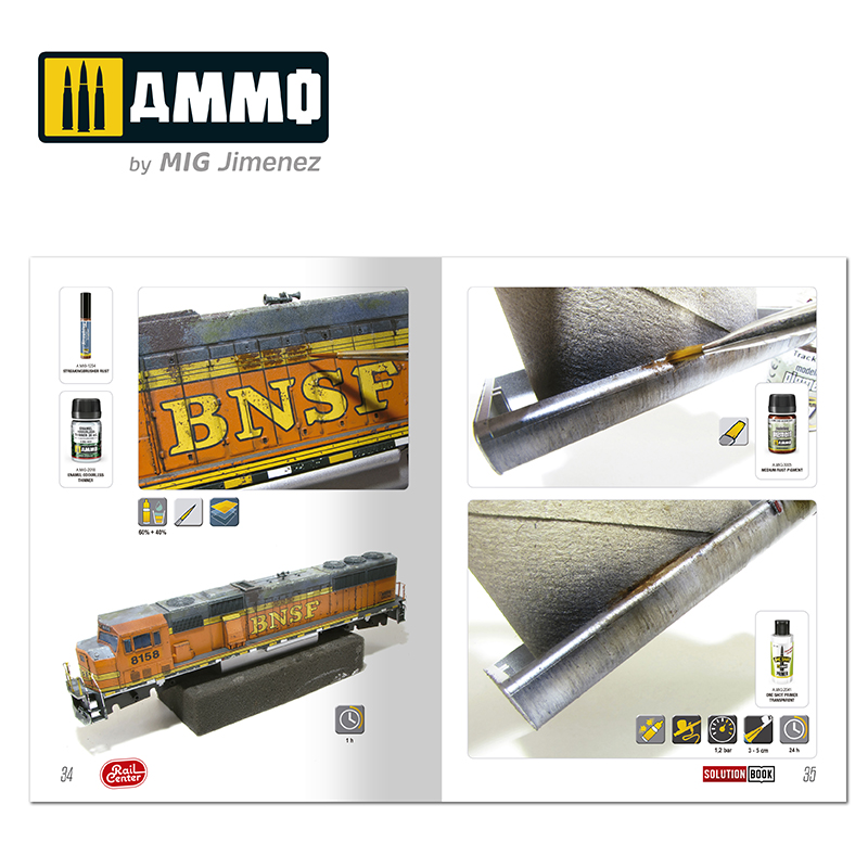 Rail Center Solution Box Mini #03 – British Trains. All Weathering Products AMMO.R-1202 Ammo - Image 10
