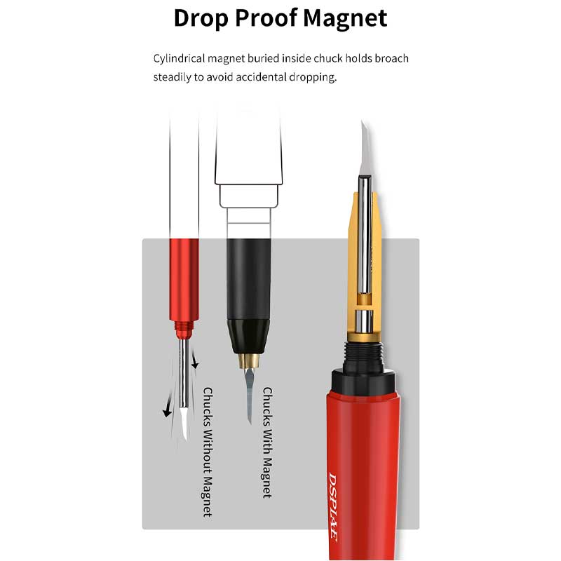 DSPIAE Cutting Bits Holder PT-TH01 DSPIAE Cutting Bits Holder PT-TH01