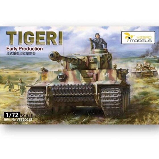 1/72 Tiger I Early Production VS720018 Vespid Models