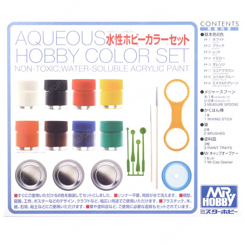 Aqueous Hobby Color Starter Set Mr Hobby HS-30