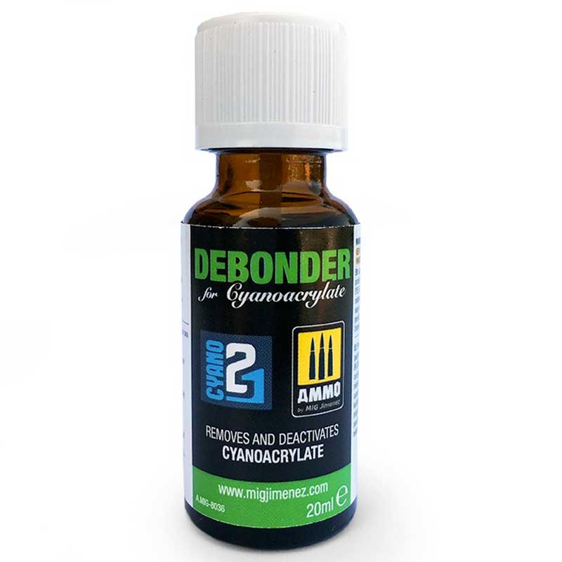 20ml Debonder for CA Ammo A.MIG-8036