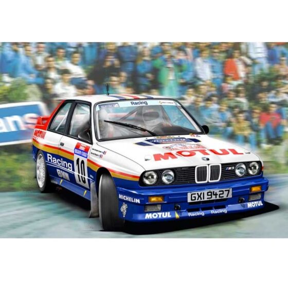 1/24 BMW M3 E30 1987 Tour de Corse Rally Winner B24029 Beemax