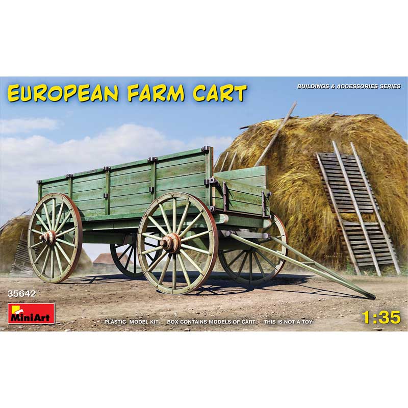 Miniart European Farm Cart  (1/35) 35642
