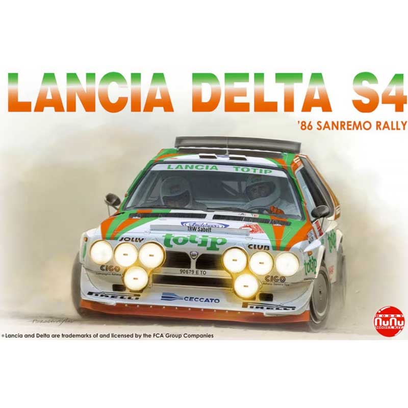 1/24 Lancia Delta S4 '86 Sanremo Rally PN24005 NuNu