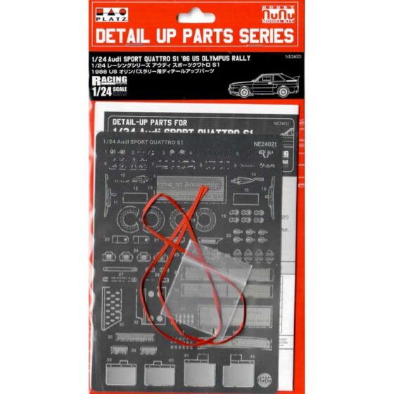 1/24 Detail Up Parts Series Audi SPORT QUATTRO S1 '86 US OLYMPUS RALLY NE24021 NuNu