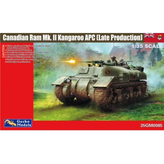 Gecko Models Canadian Ram MkII Kangaroo APC Late Version (1/35) 35GM0085