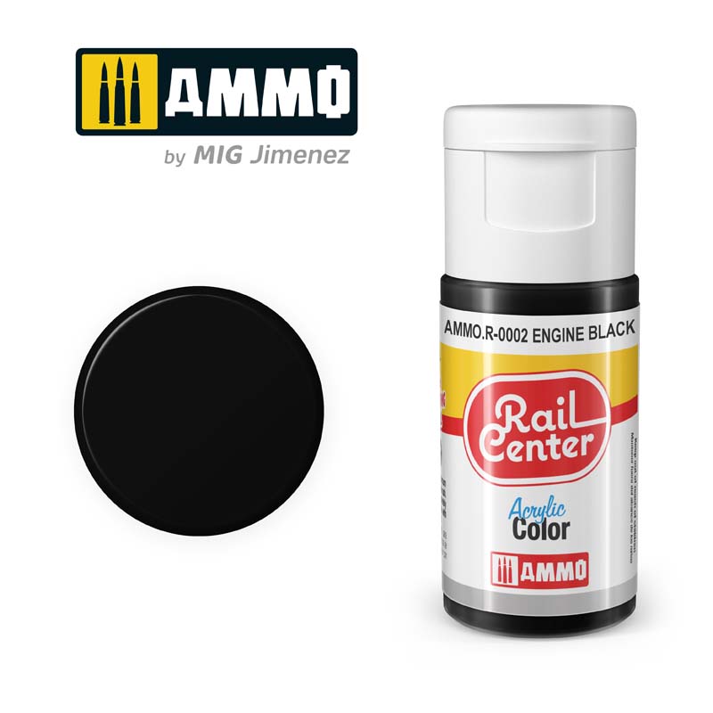 15ml Engine Black - Rail Centre AMMO.R-0002 Ammo