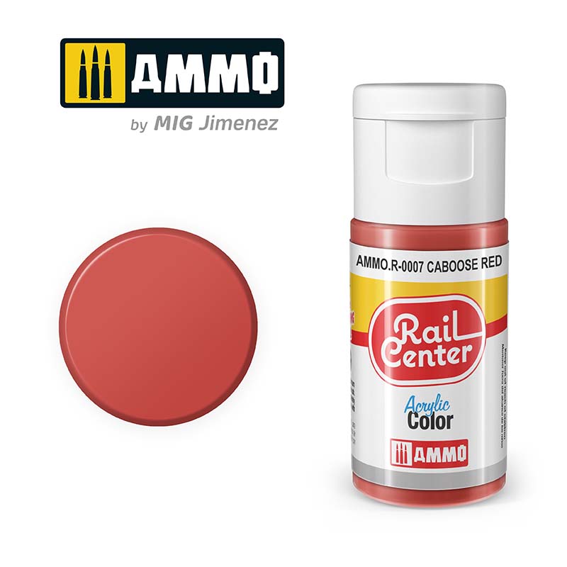 15ml Caboose Red - Rail Centre AMMO.R-0007 Ammo
