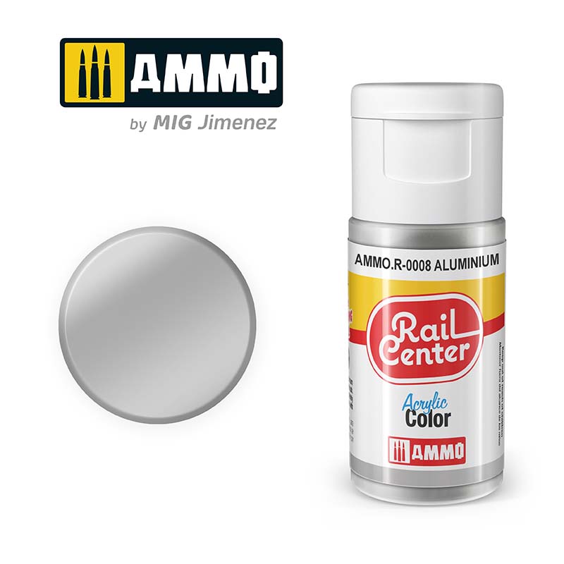 15ml Aluminium - Rail Centre AMMO.R-0008 Ammo