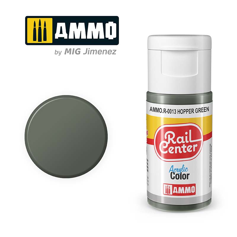 15ml Hopper Green - Rail Centre AMMO.R-0013 Ammo
