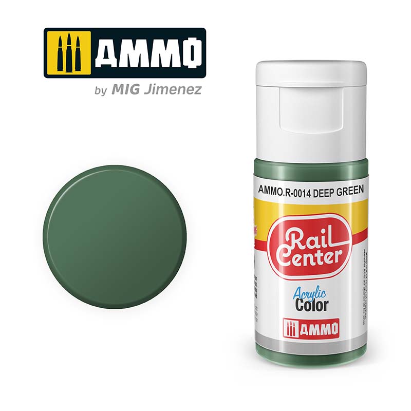 15ml Deep Green - Rail Centre AMMO.R-0014 Ammo