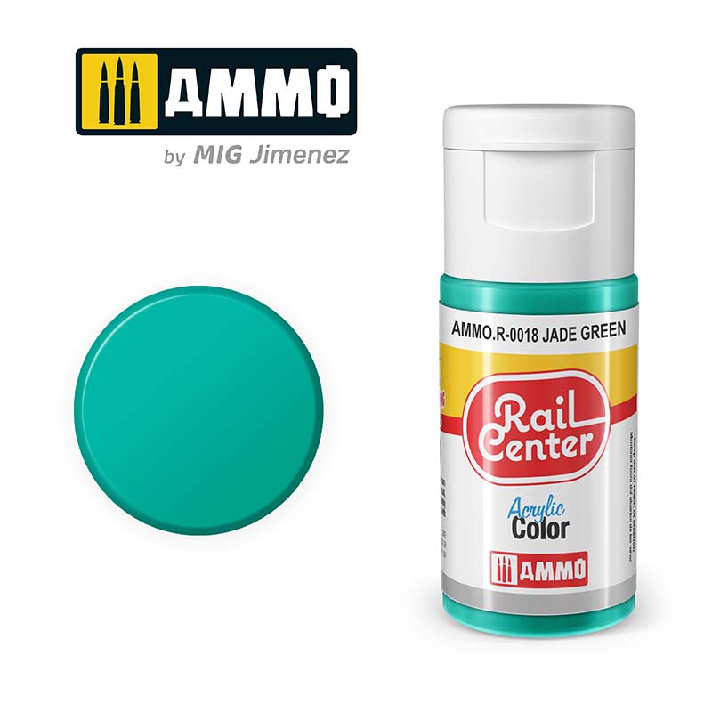 15ml Jade Green  - Rail Centre AMMO.R-0018 Ammo