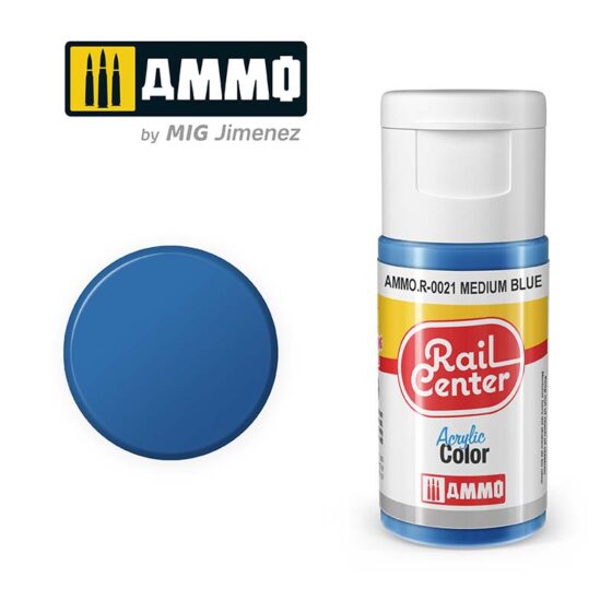 15ml Medium Blue - Rail Centre AMMO.R-0021 Ammo