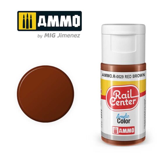 15ml Red Brown - Rail Centre AMMO.R-0029 Ammo