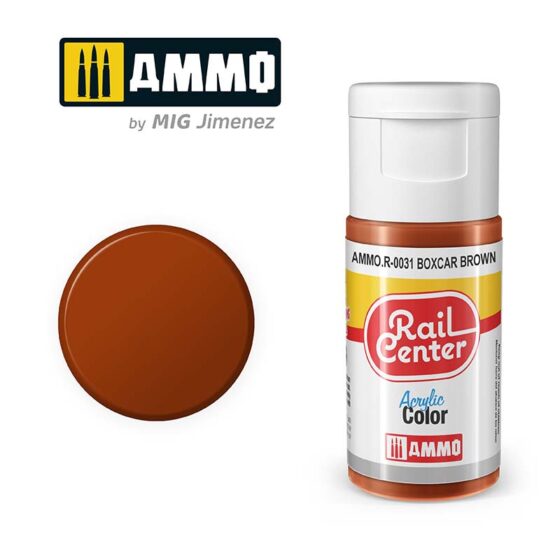 15ml Boxcar Brown - Rail Centre AMMO.R-0031 Ammo
