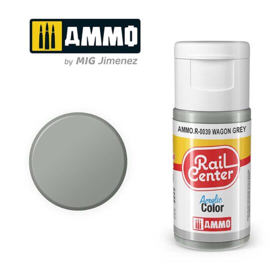 15ml Wagon Grey - Rail Centre AMMO.R-0039 Ammo