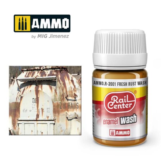 35ml Fresh Rust Wash - Rail Centre AMMO.R-2001 Ammo