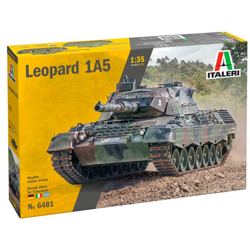 1/35 Leopard 1A5 6481 Italeri | Scale Model Shop