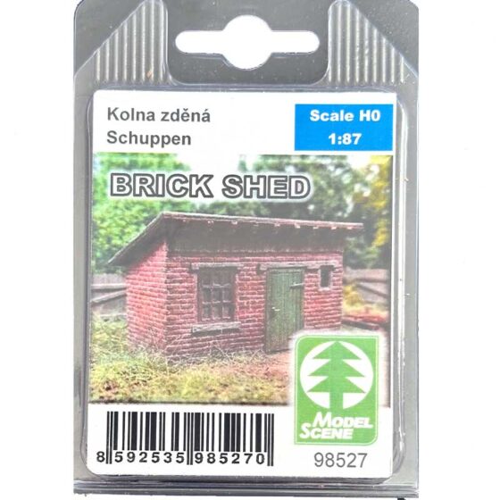Brick Shed H0 (kit) 98527 Model Scene