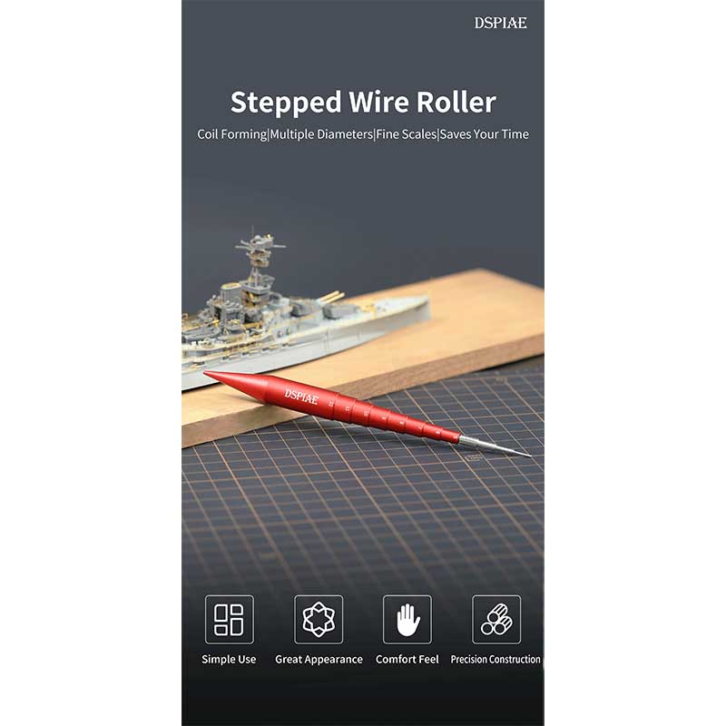 DSPIAE Aluminium Alloy Step Roller AT-CR DSPIAE Aluminium Alloy Step Roller AT-CR