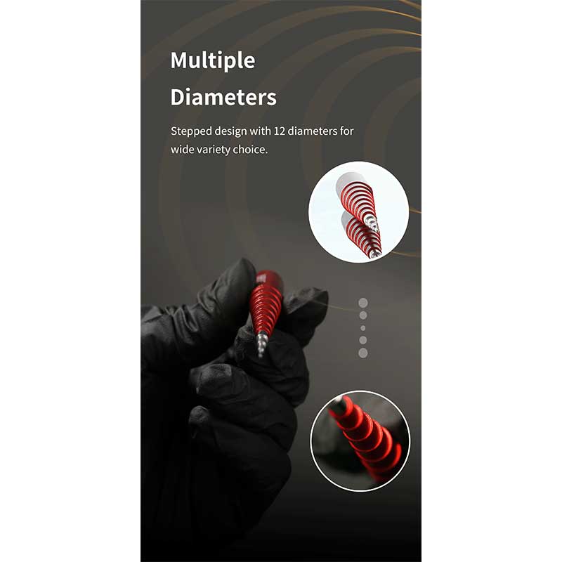 DSPIAE Aluminium Alloy Step Roller AT-CR DSPIAE Aluminium Alloy Step Roller AT-CR