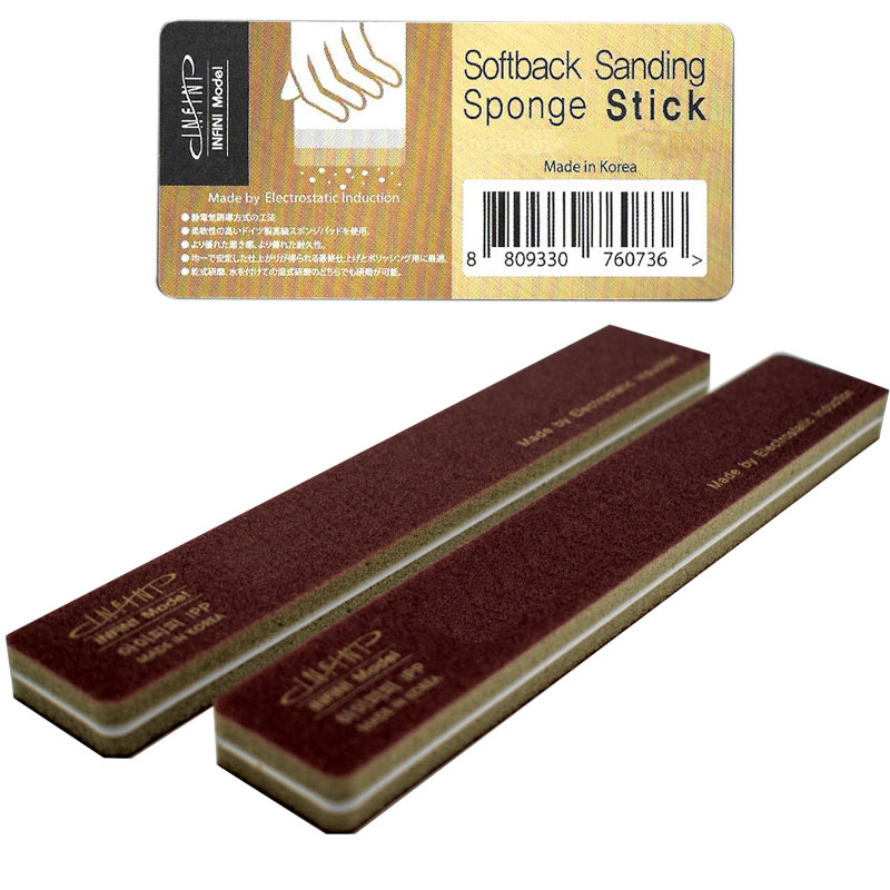 2X Sanding Sponge Stick Micro Fine 1500 Infini Model ISS-1500G 2X Sanding Sponge Stick Micro Fine 1500 Infini Model ISS-1500G