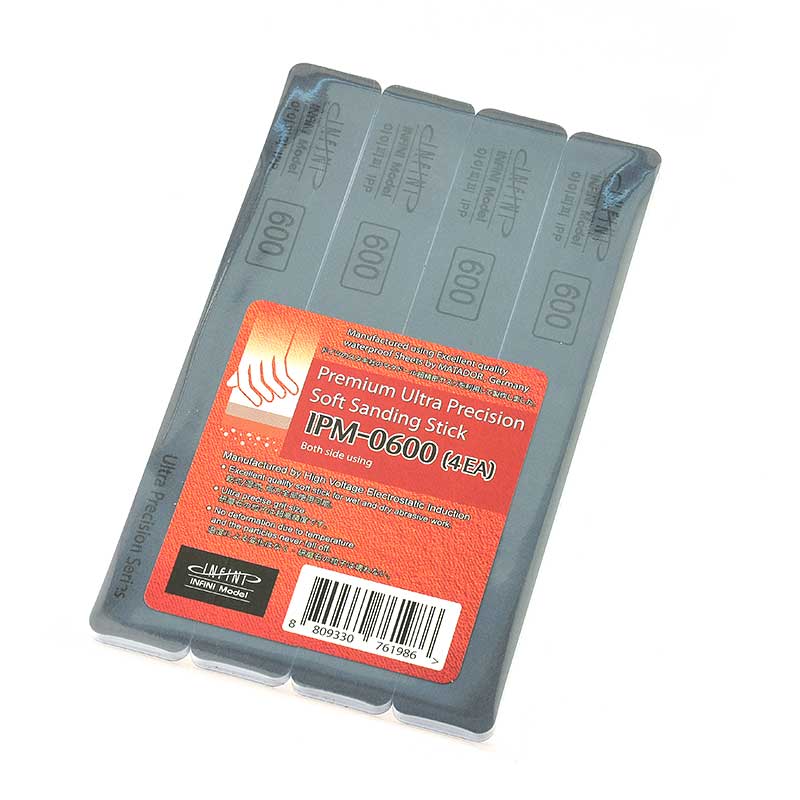 4X Premium Soft Sanding Stick(Matador) #0600 Infini Model IPM-0600