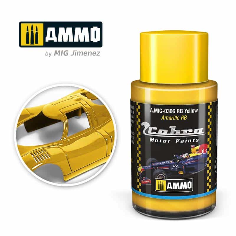 30ml Cobra Motor RB Yellow A.MIG-0306 Ammo