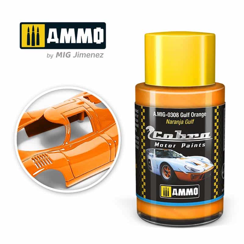 30ml Cobra Motor Gulf Orange A.MIG-0308 Ammo