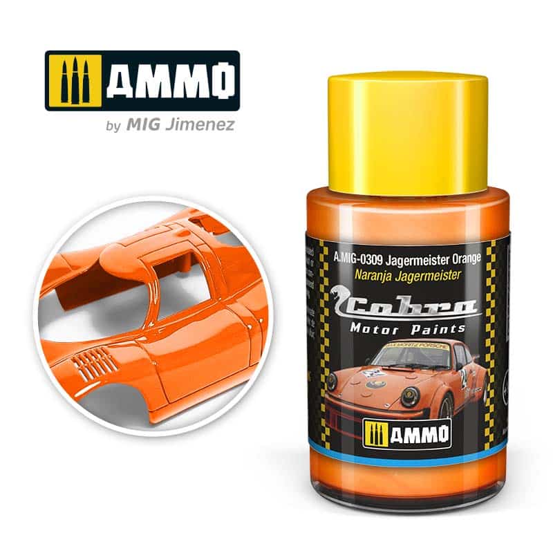 30ml Cobra Motor Jagermeister Orange A.MIG-0309 Ammo